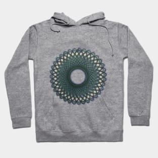 Spirograph Forest Stream Bloom Hoodie